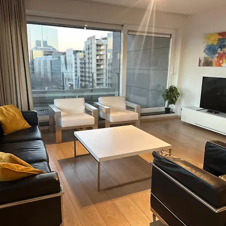 Apartment With Stunning View In City Center Brussel Buitenkant foto