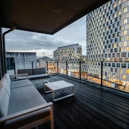Apartment With Stunning View In City Center Brussel Buitenkant foto